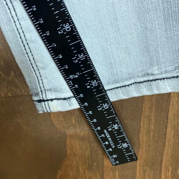 Silence + Noise Womens Jeans Gray Denim High Rise Skinny Twig Stretch 31 - Picture 9 of 12